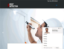 Tablet Screenshot of pestdetectorinc.com